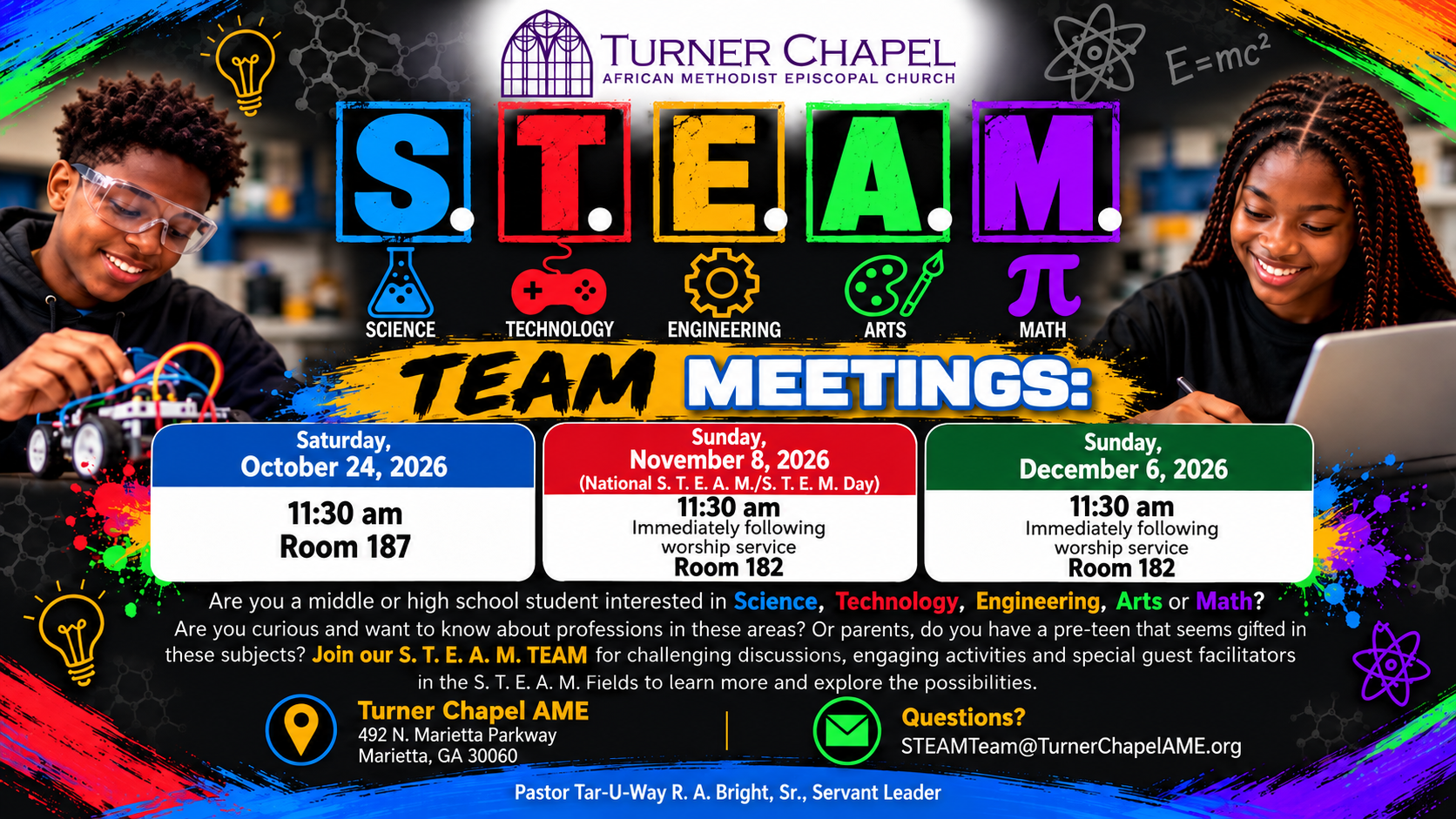 STEAM MEETING